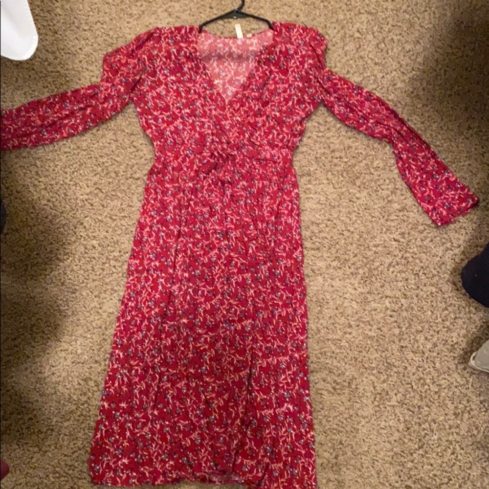 Treasure and bond maxi dress size small